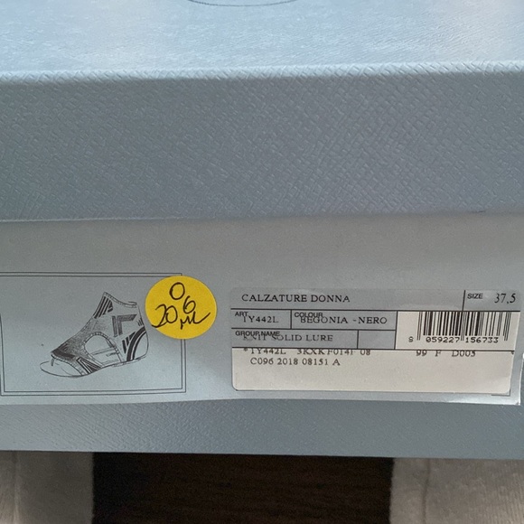 Prada CALZATURE DONNA shoes.Size 37.5 - Picture 8 of 8